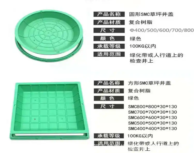 青浦树脂复合种植井盖展示